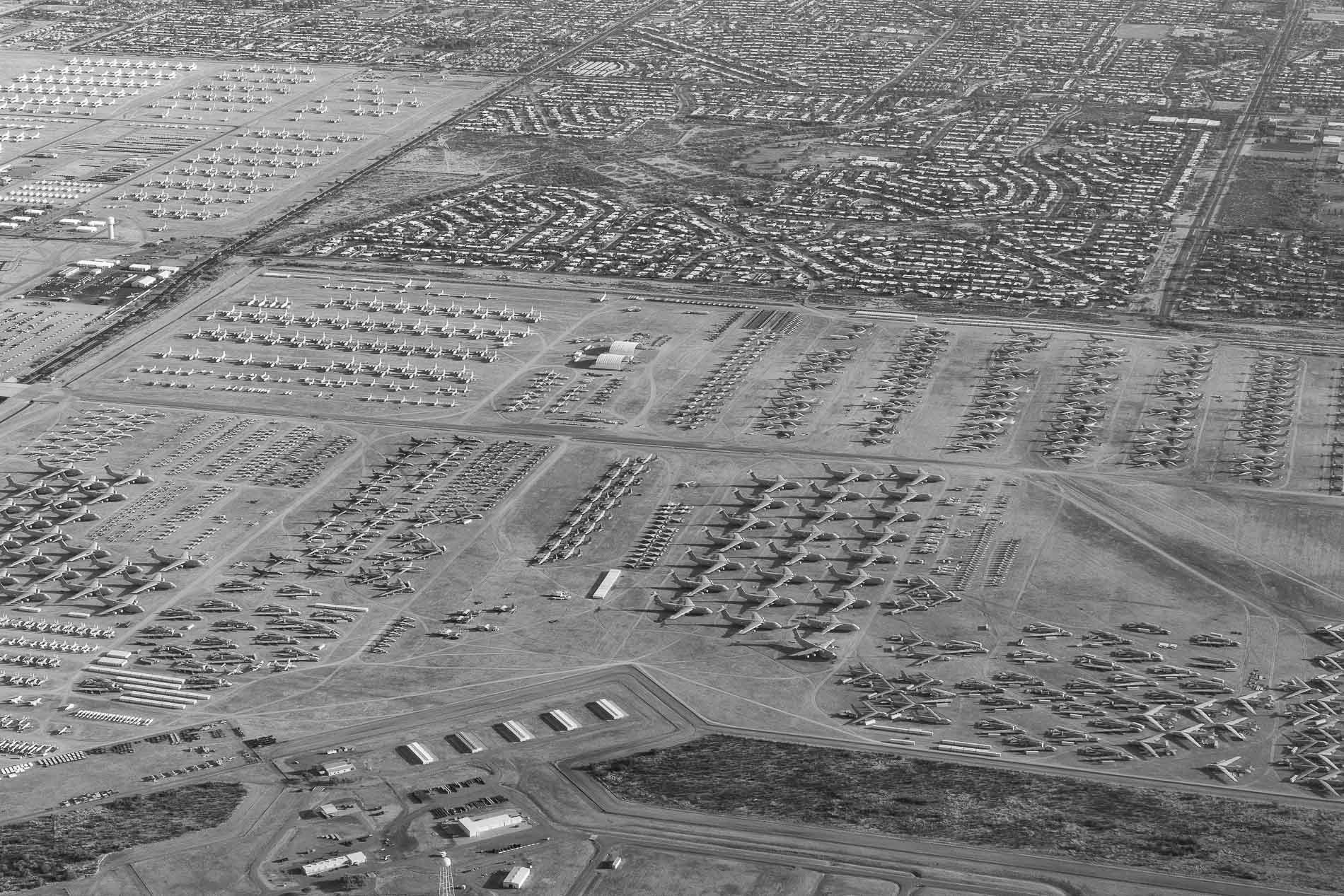 Airplane Boneyard Aerial Photos Tucson Arizona