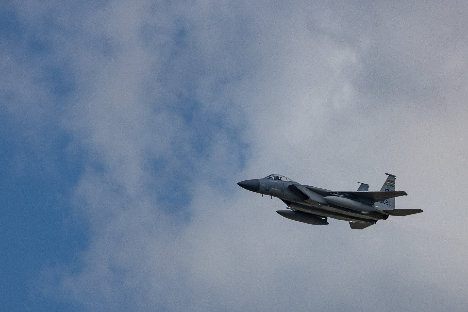 F15 Flight Demonstration At The Dayton Air Show 2022 Dayton Ohio