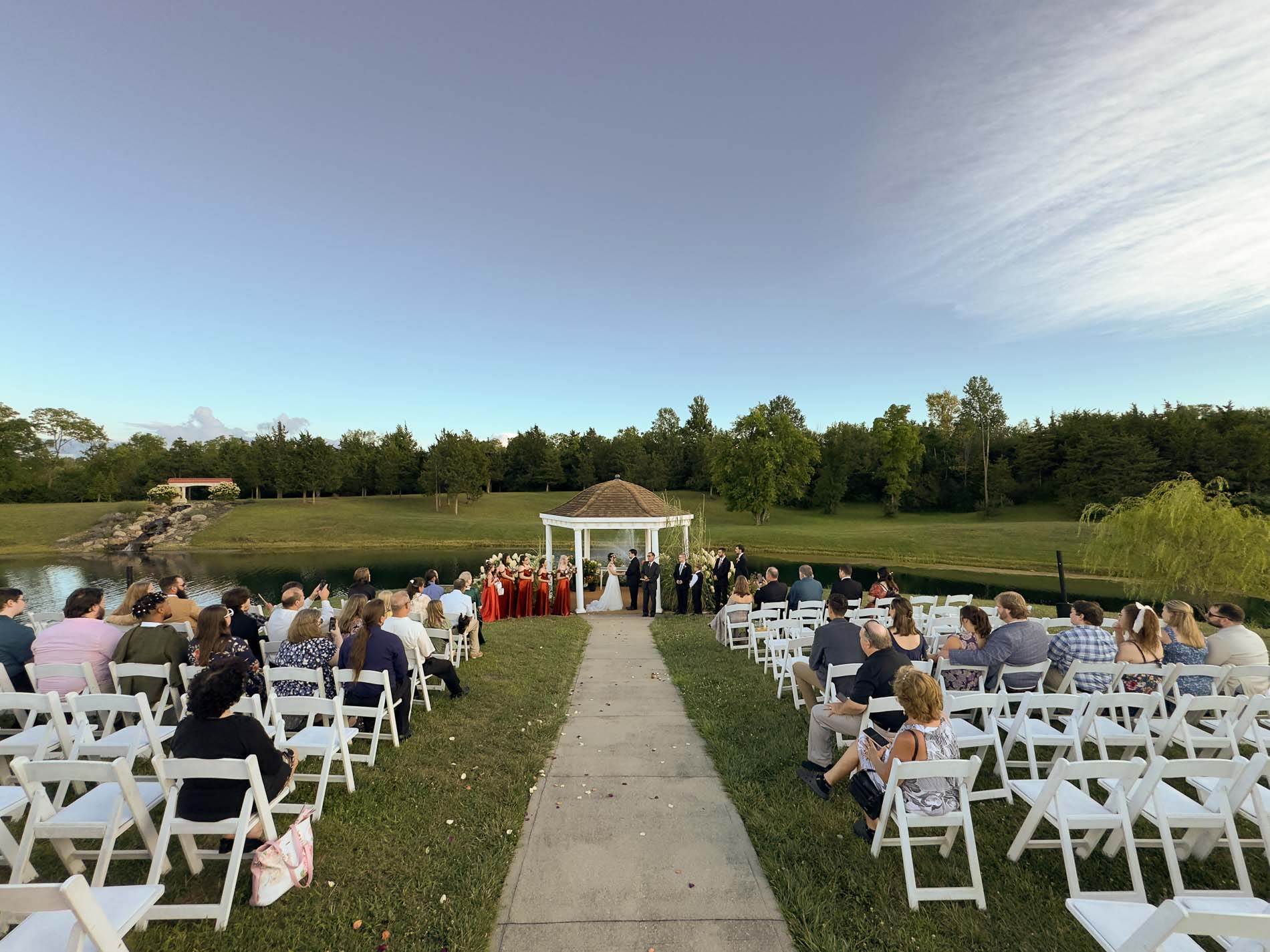 Cedar Springs Pavilion Wedding Tipp City Ohio