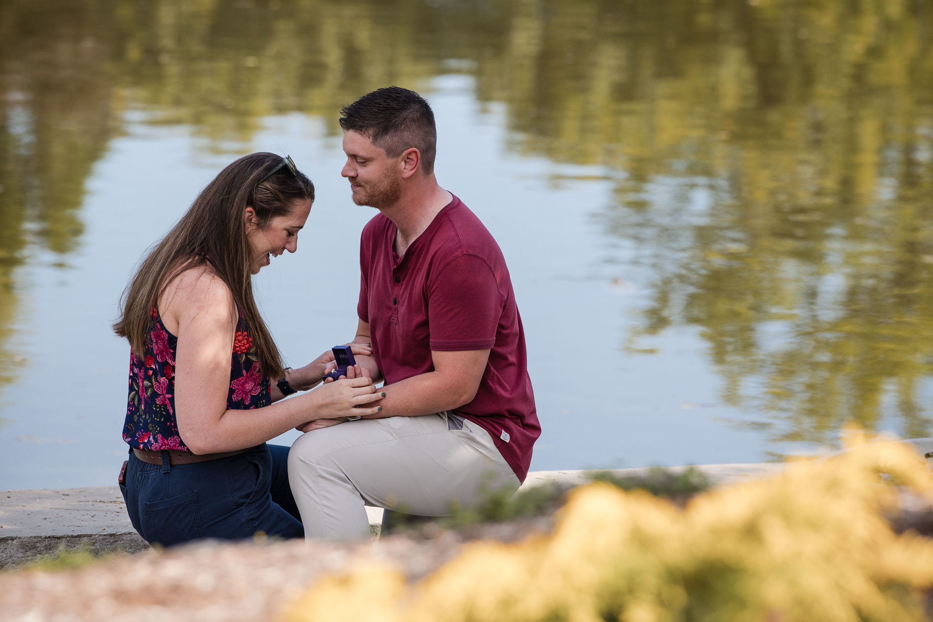 Spring Marriage Proposal Dayton Ohio