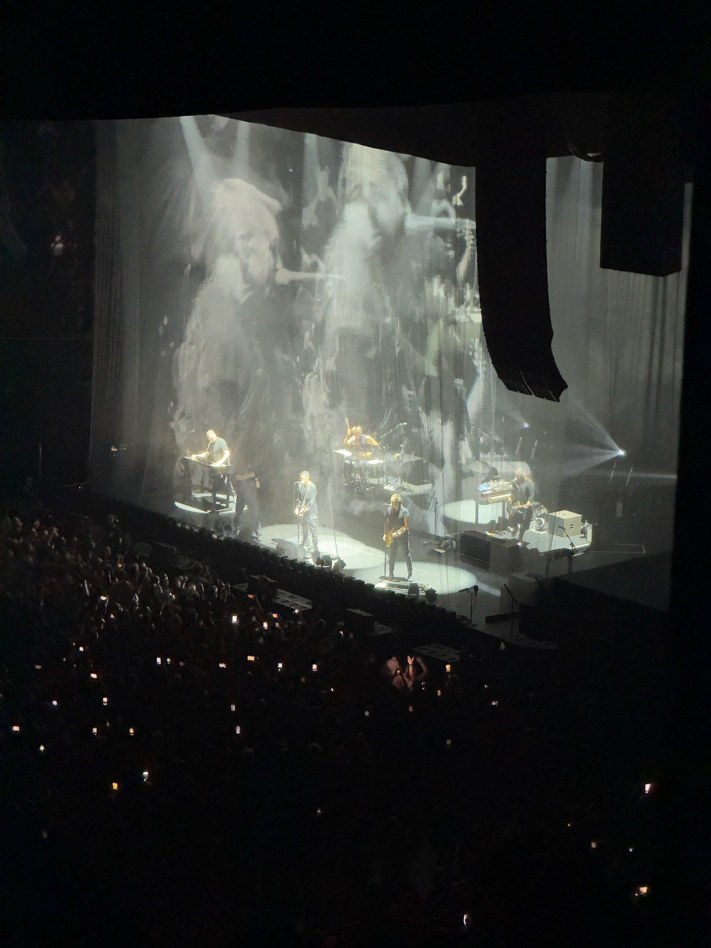 Nine Inch Nails concert at Kia Forum